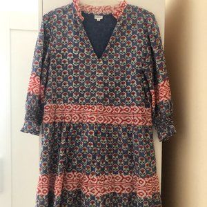 Charlee 100% cotton Dress, Size Small, Made in India